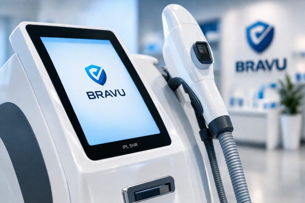 BRAVU-Inovación en depilación profesional con IPL SHR Aparatología estética BRAVU-Inovación en depilación profesional con IPL SHR
