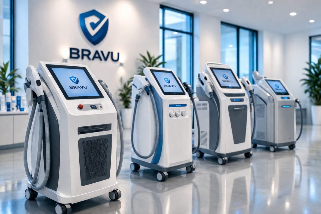 Aparatología estética BRAVU-Ventajas de la venta, alquiler y equipos reacondicionados
